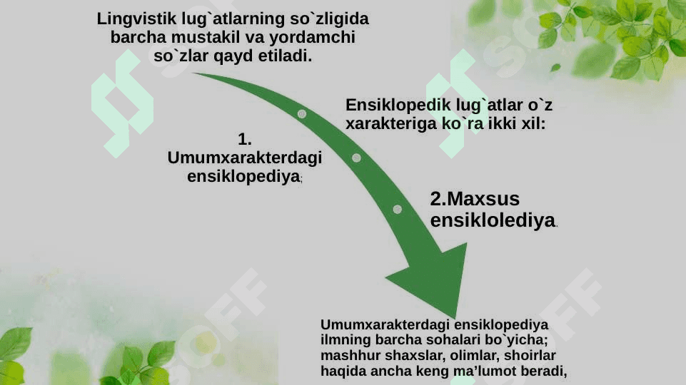 Umumiy va xususiy lug’atlar 4