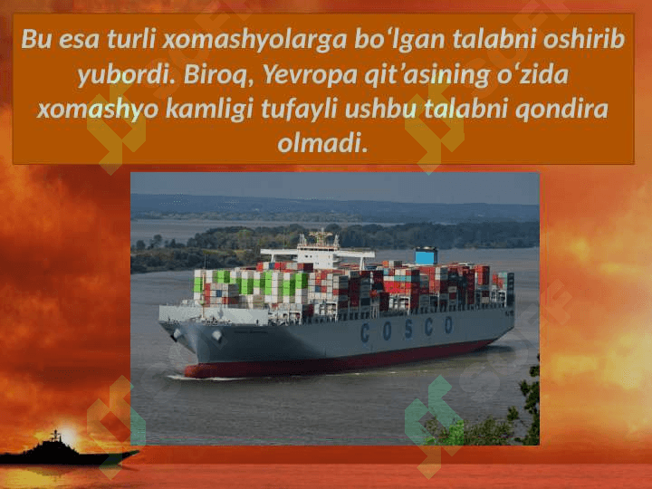 Yangi dengiz yo'llarining ochilishi 4