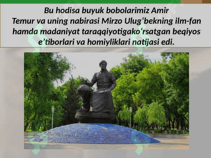Mirzo Ulug‘bek va uning akademiyas 3