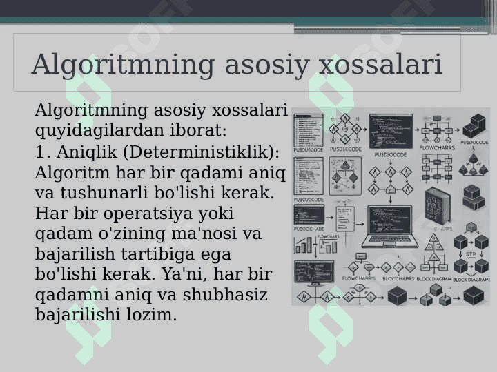 Algaritm va uning xossalari 7