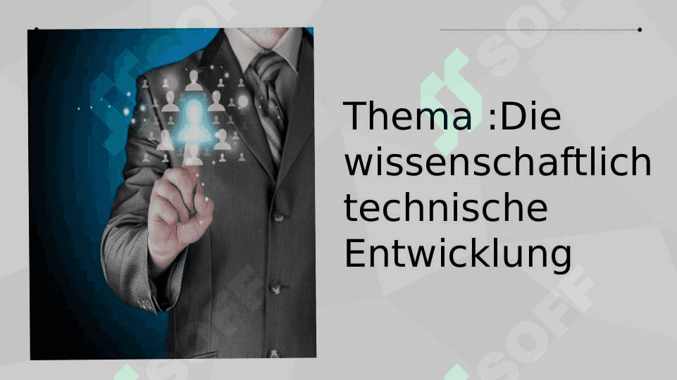 Die wissenschaftlich technische Entwicklung 3