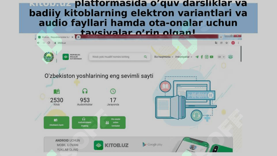 Eng muhim platformalar! 2