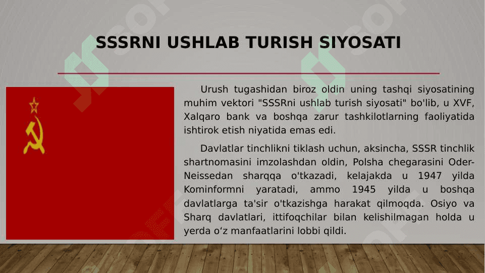 AQSH PRIZIDENTI Garri Trumenning tashqi va ichki siyosati 5