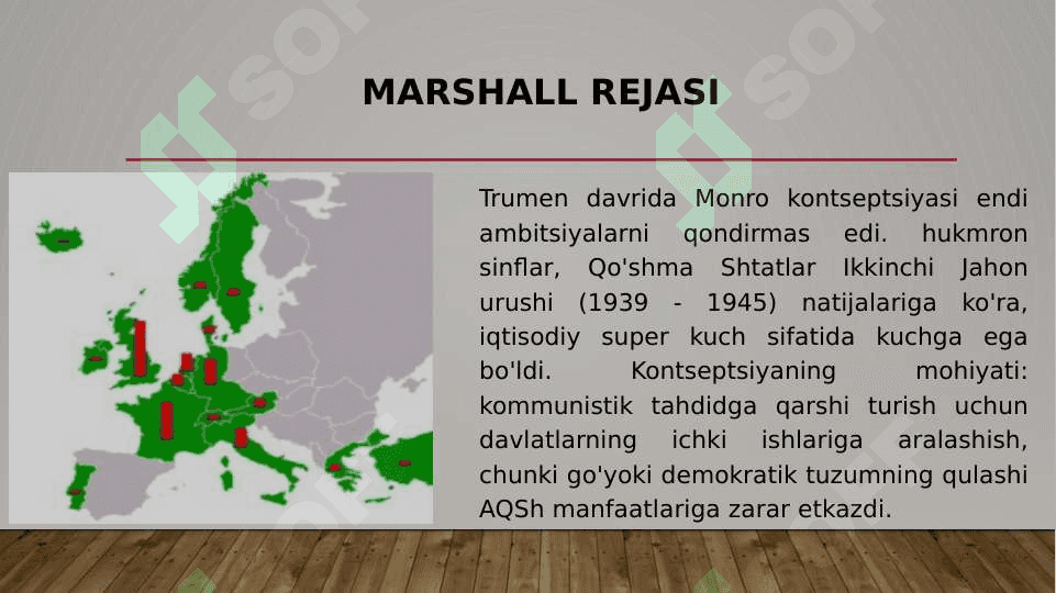 AQSH PRIZIDENTI Garri Trumenning tashqi va ichki siyosati 7