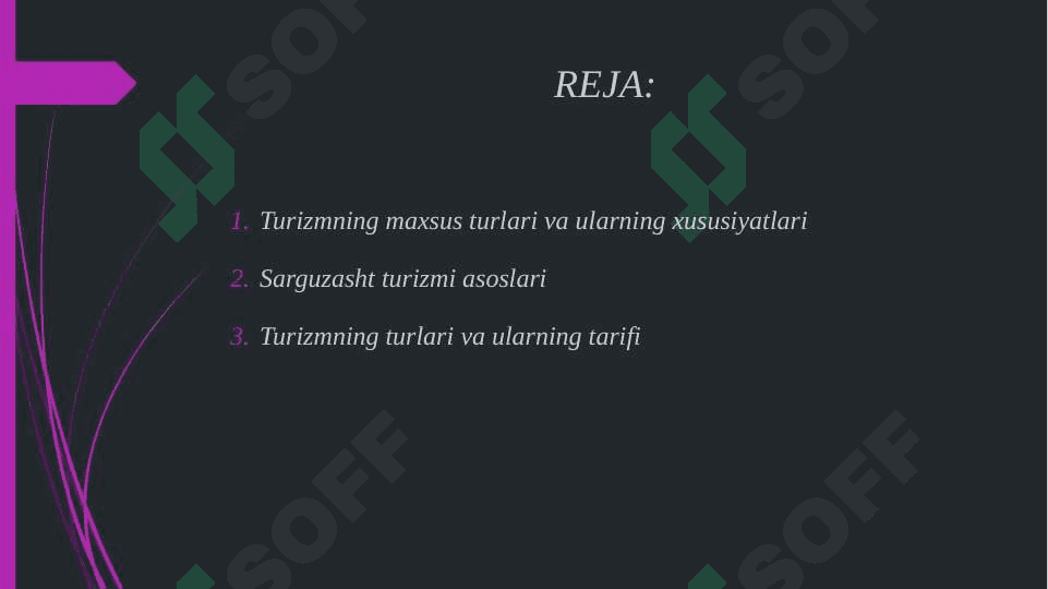 TURIZMNING MAXSUS TURLARI 2
