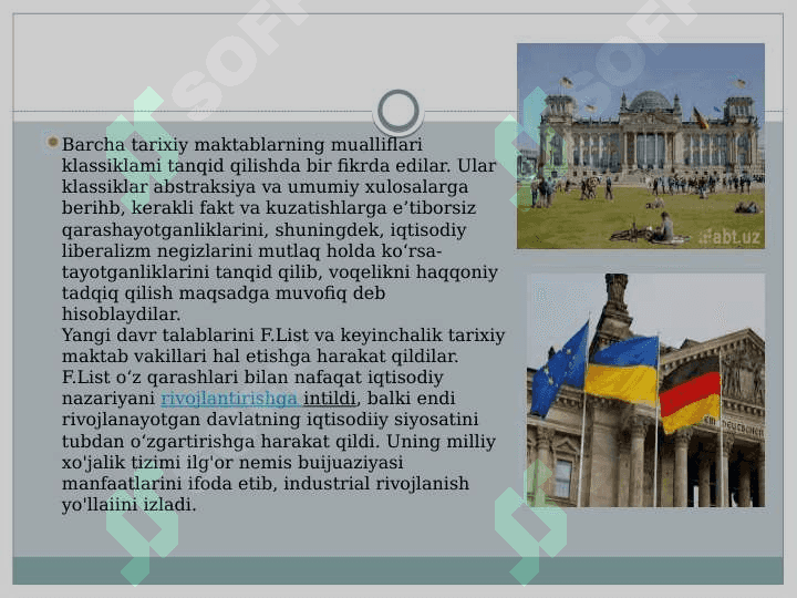 GERMANIYADAGI TARIXIY MAKTAB 2