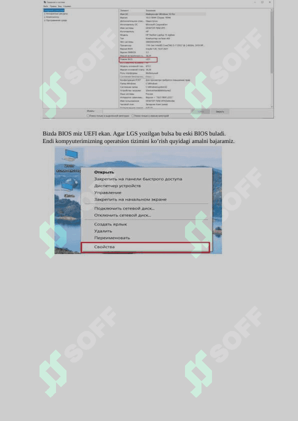Kompyuterlarga windows operatsion tizimini o’rnatish. 4