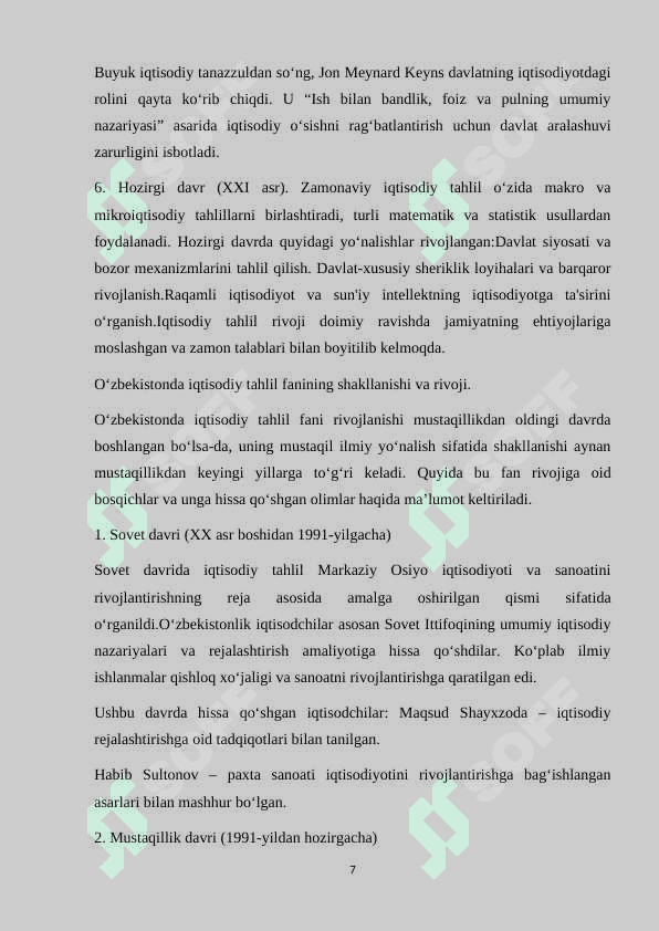 Kurs ishi 7