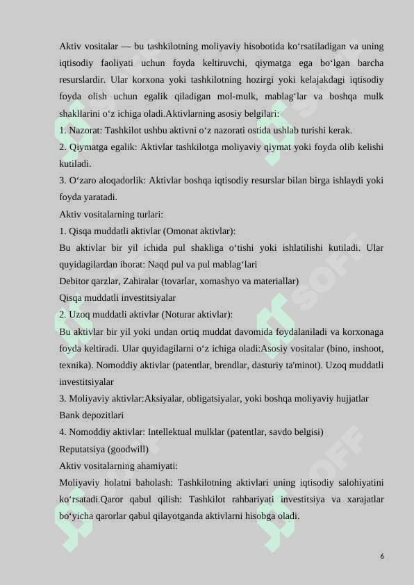 Kurs ishi 6