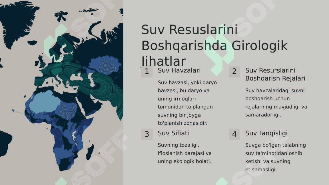 Suv Resuslarini Boshqarish Girologik Jihatlari 4