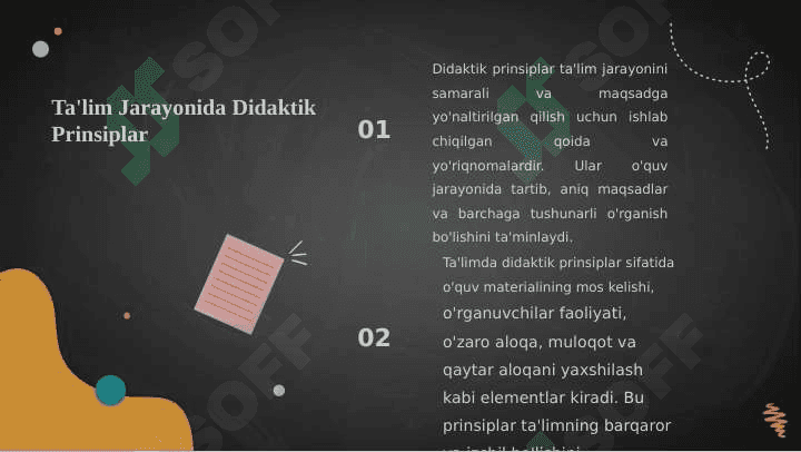 DIDAKTIK TA'LIM NAZARIYASI. 6