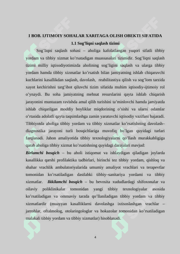 IJTIMOIY SOHALAR KARTALARINI LOYIHALASH VA TUZISH. 4