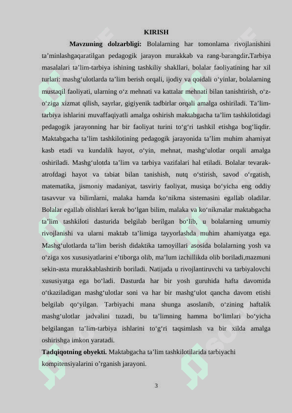 Maktabgacha ta’lim tashkilotlariga bolalarning moslashuvida tarbiyachining kasbiy kompetensiyalari 3