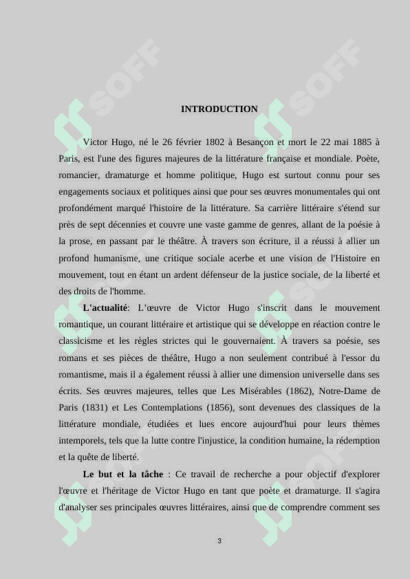 Victor Hugo est un grand poète et dramaturge français 3