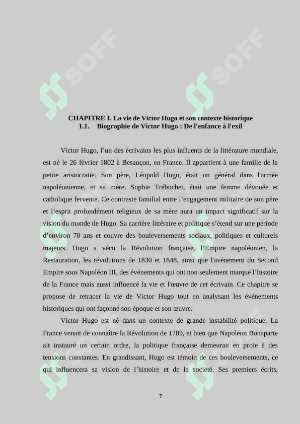 Victor Hugo est un grand poète et dramaturge français 7