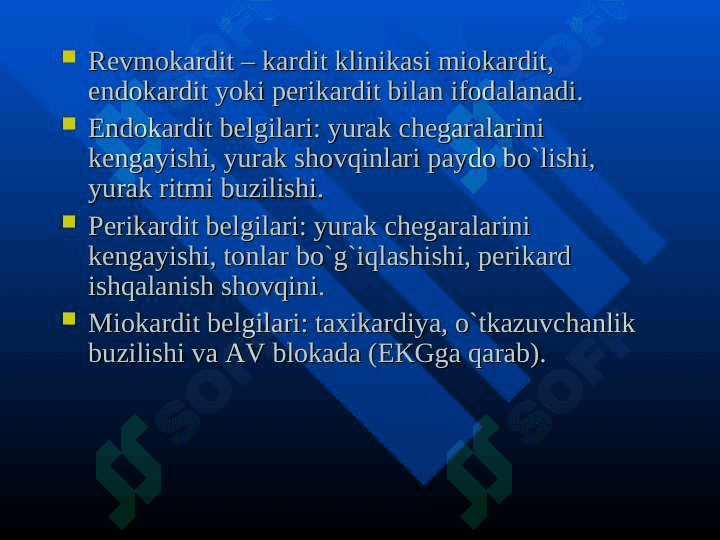 O'tkir revmatik isitma 8