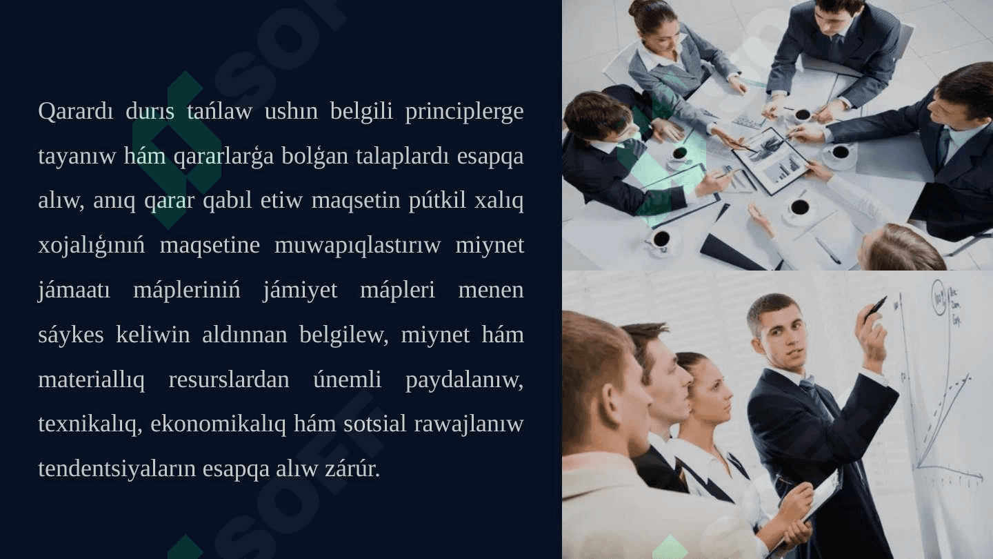 Menedjmentte qararlar qabıl etiw 5