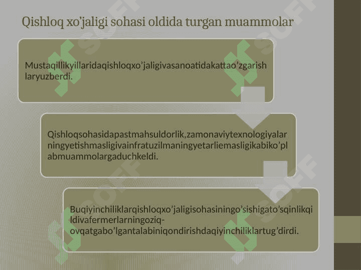 Mustaqillik yillarida qishloq xoʻjaligi va sanoat sohasidagi o'zgarishlar 3