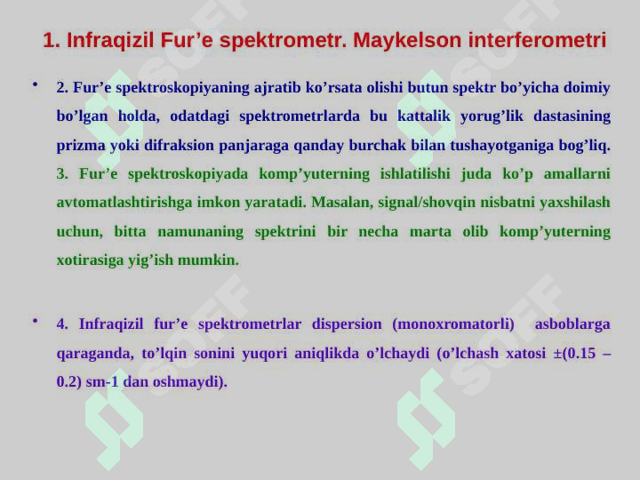 ORGANIK BIRIKMALARNING IQ-spektrlari 7
