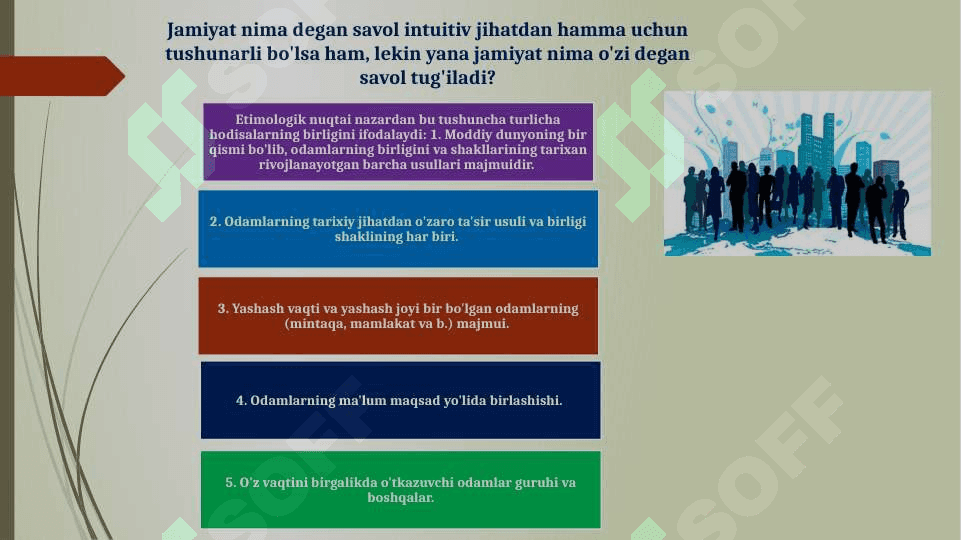 JAMIYAT VA INSON FALSAFASI. 3