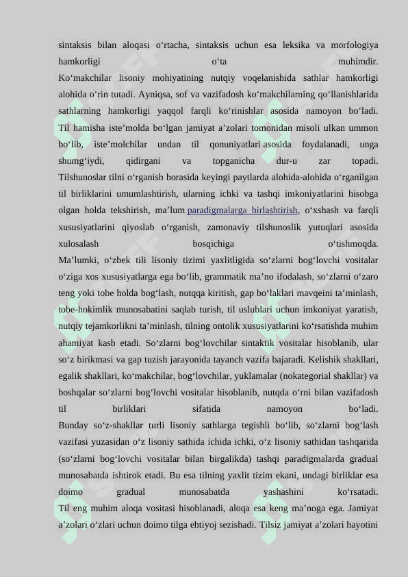 So’z birikmasidagi sintaktik munosabatlar 7