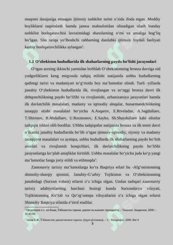 Qadimgi davlatchilik turlari va boshqaruv shakllari 8