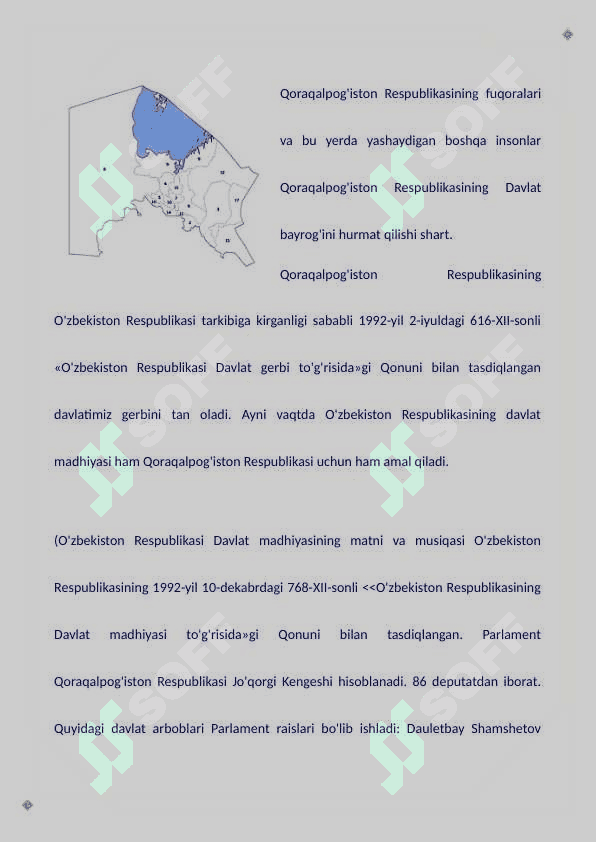 Mustaqillik davrida Qoraqalpog'iston 7