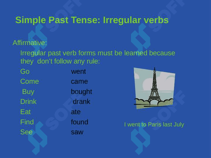 simple past tense 3
