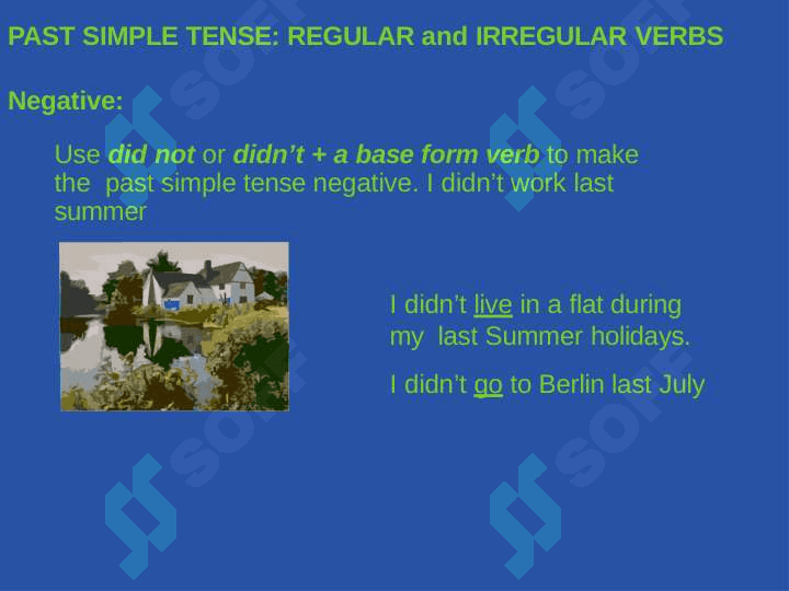 simple past tense 4
