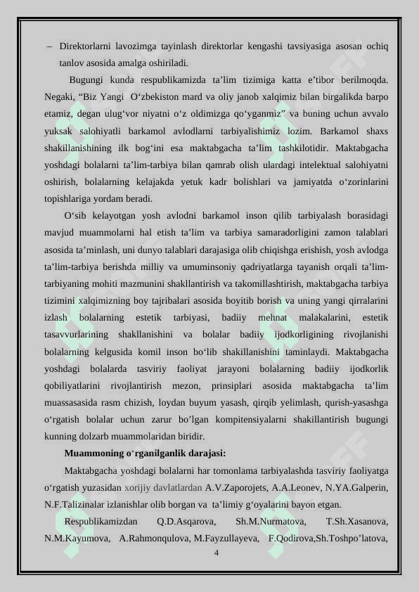 MAKTABGACHA YOSHDAGI BOLALARNI HAR TOMONLAMA TARBIYALASHDA TASVIRIY FAOLIYATGA O‘RGATISHNING AHAMIYATI 4