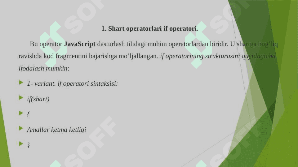JavaScript brauzer va veb-xujjat obyektlari modeli bilan ishlash 2