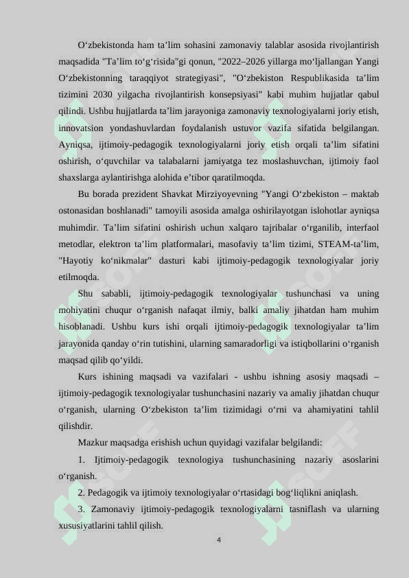 Ijtimoiy-pedagogik texnologiya tushunchasi va uning mohiyati 4