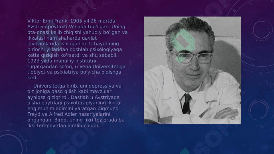 Viktor Frankl shaxs nazariyasi 2