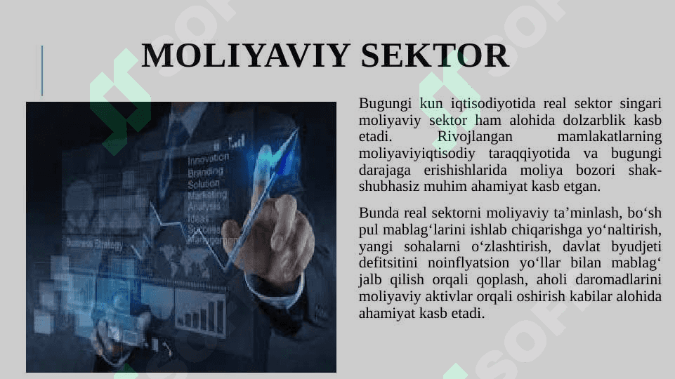 Davlatning moliya bozorini tartibga solishdagi roli. 3