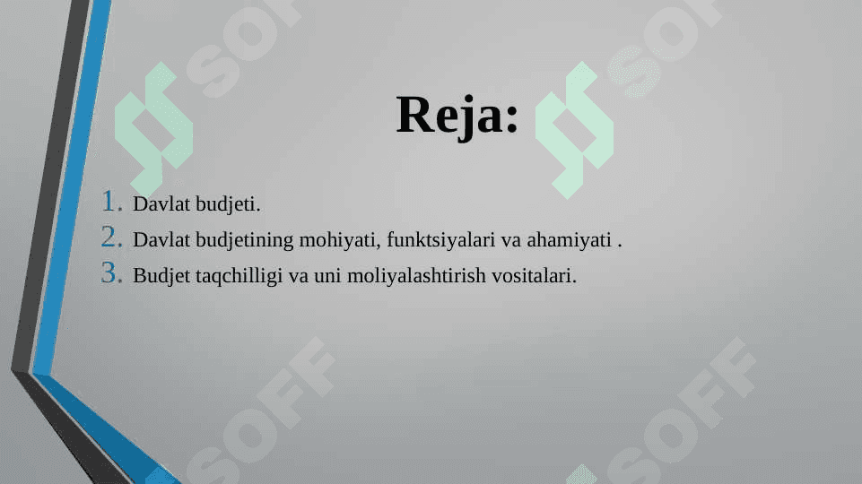 Davlat byudjetining mohiyati, funktsiyalari va ahamiyati 2