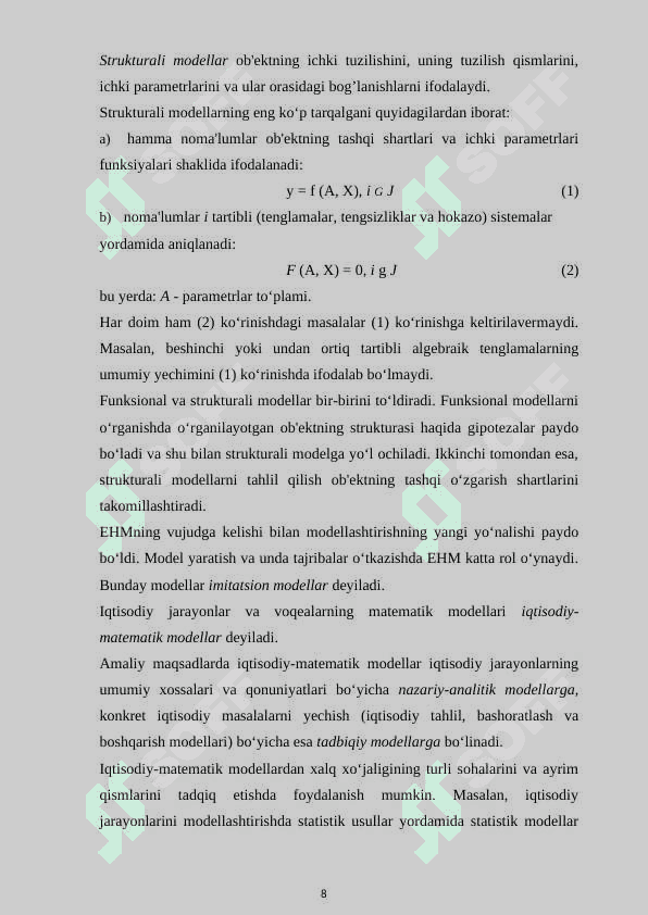Mavzu:  O‘zaro ta’sir ko‘rsatuvchi populyatsiyalar sonini modellashtirish. 8