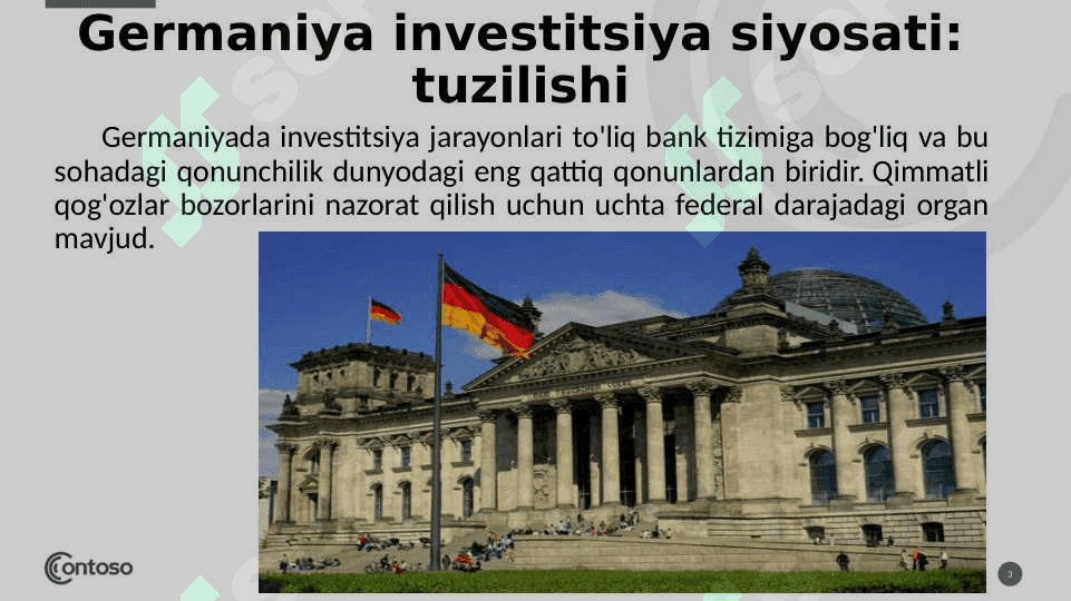 Germaniya va O’zbkistonning  investitsion siyosati 3