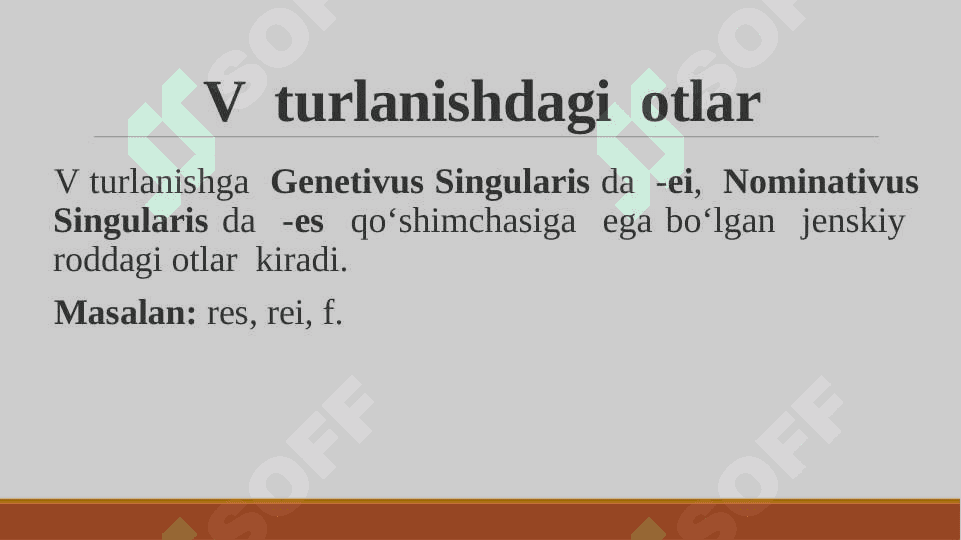 V  turlanishdagi  otlar 2
