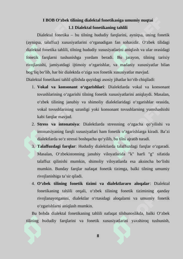Oʻzbek tili dialektal fonetikasining tarixiy taraqqiyoti 7