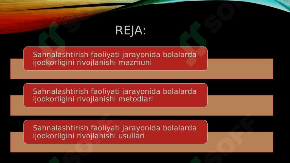 Sahnalashtirish faoliyati jarayonida bolalarda ijodkorligini rivojlanishi metodlari 2