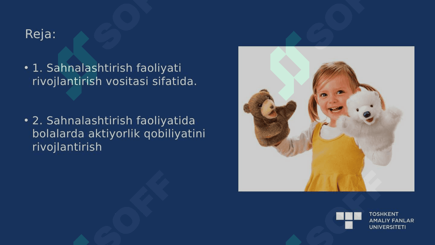 Teatr faoliyatida bolalarda aktyorlik  mahoratini rivojlantirishda ertaklar   tanlash. 2
