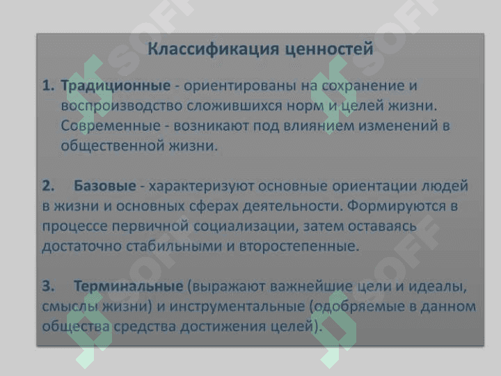 Статистика ценности 2