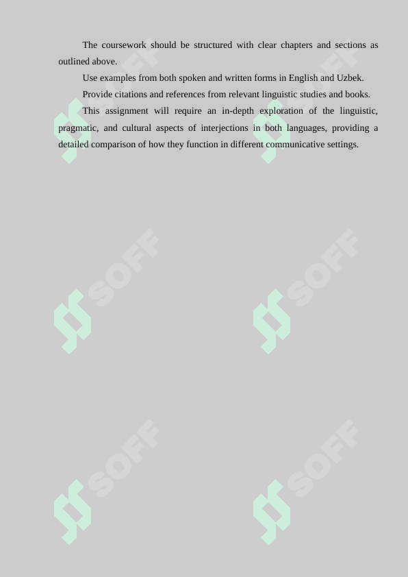 Comparative analysis of interjections in English and Uzbek 8