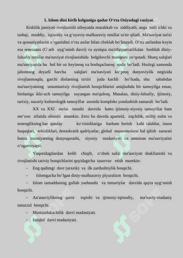 Movarounnahrda islom dinining tarqalishi va madrasa ta'limi shakllanishining ijtimoiy  madaniy hayotga ta’siri. 2