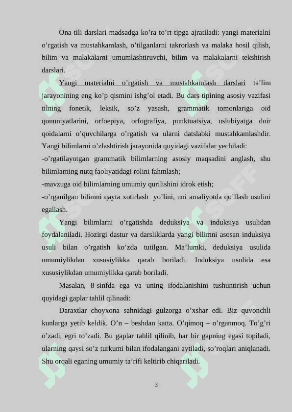 Ona tili o’qitish metodlari 3