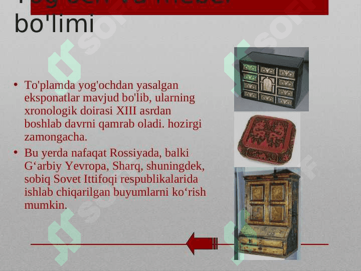 SSSR (Rossiy Federatsiyasi) ning tarixiy muzeyi 7