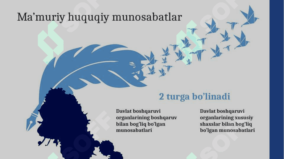 MA`MURIY HUQUQ 5