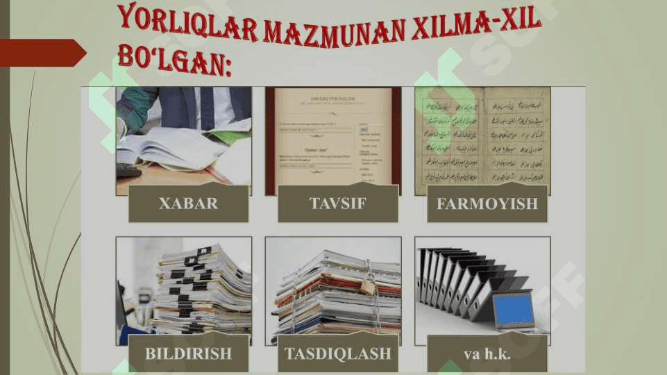 Ish yuritish tili va uslubi (Davlat tilida ish yuritish) 7