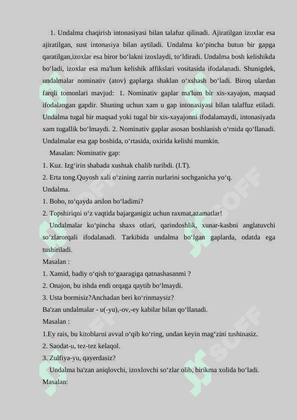 Gap bo‘laklari sanalmaydigan birliklar 3