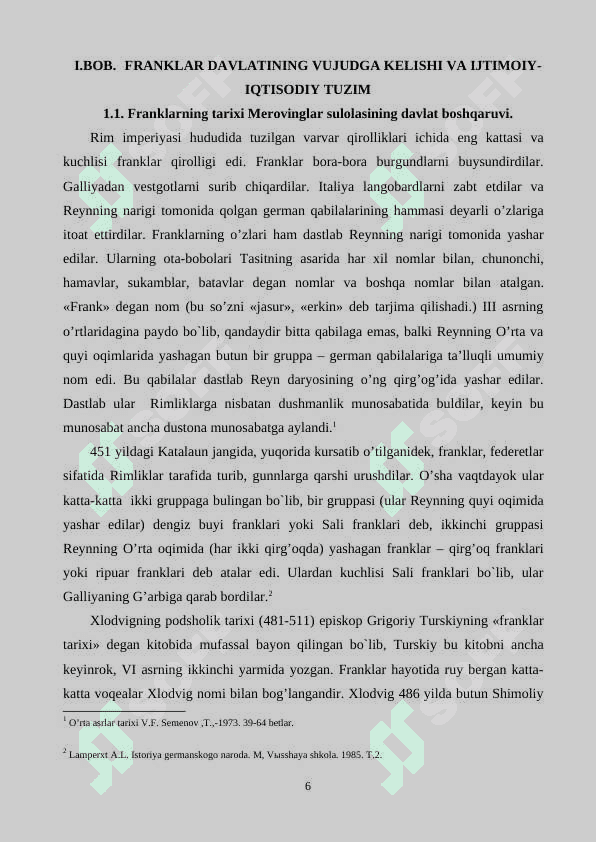 Pipin Pakana davrida Frank qirolligi 6